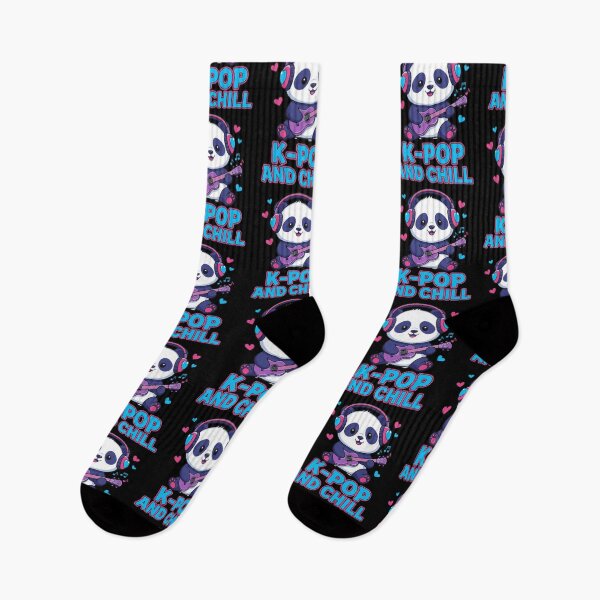 Item preview, K-Pop AND CHILL Kpop Korean Cute Panda Music designed and sold by LuminOrb.