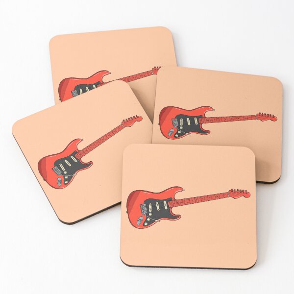 Item preview, Fender Stratocaster guitar in red designed and sold by Fruit-Fletcher.