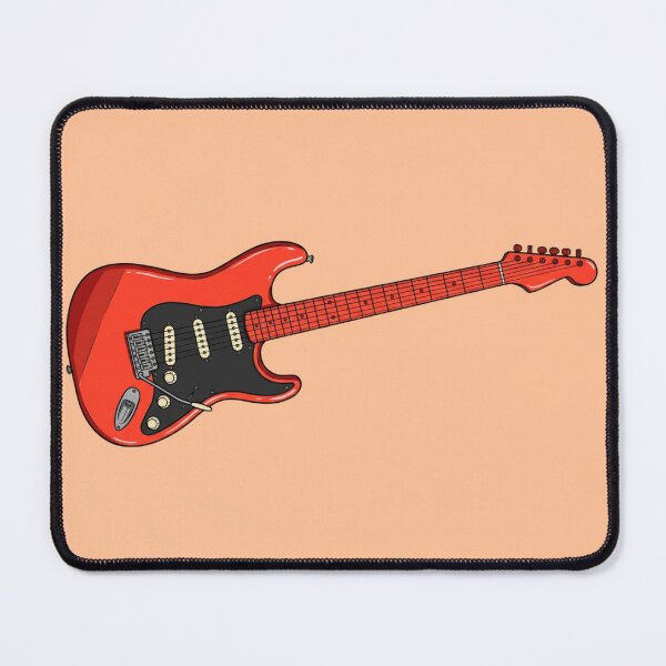 Item preview, Fender Stratocaster guitar in red designed and sold by Fruit-Fletcher.