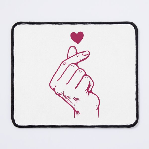 Item preview, Kpop Korean Finger Heart Love Cute Korean Music designed and sold by LuminOrb.