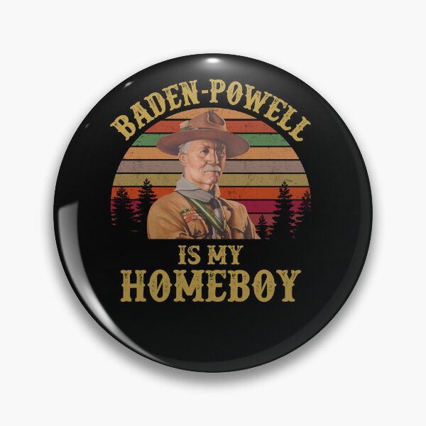 Item preview, Baden Powell Is My Homeboy Scout Leader designed and sold by mrana.