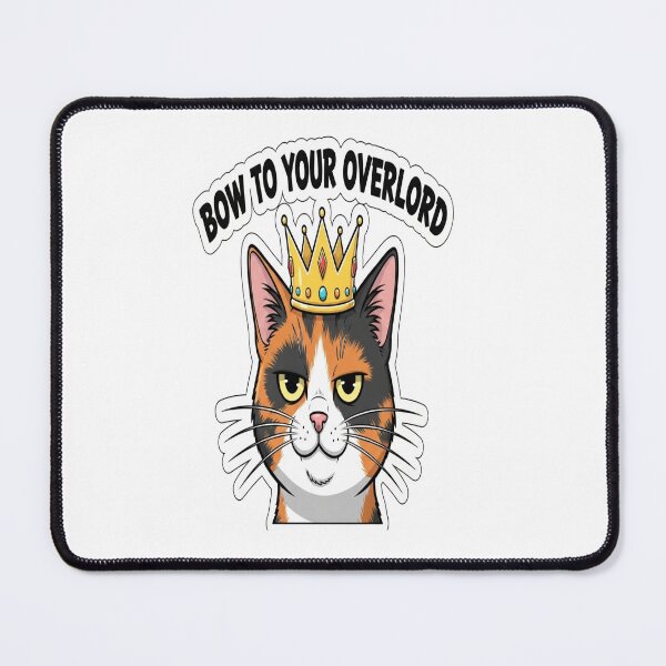 Artikelvorschau, Calico Cat Bow to Your Overlord entworfen und verkauft von LaughShiftThrd.