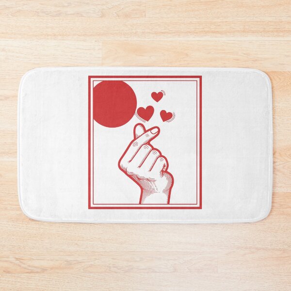 Item preview, Kpop Korean Music Cute Finger Heart Love Korea Pop designed and sold by LuminOrb.