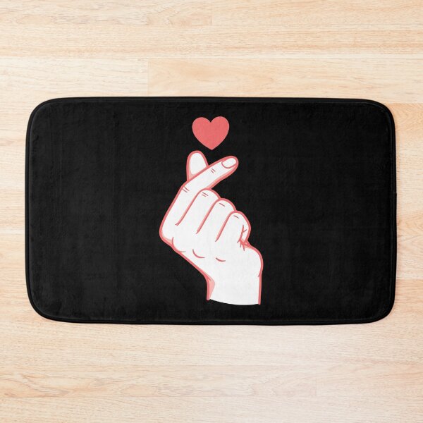 Item preview, Kpop Korean Music Cute Finger Heart Love Korea designed and sold by LuminOrb.