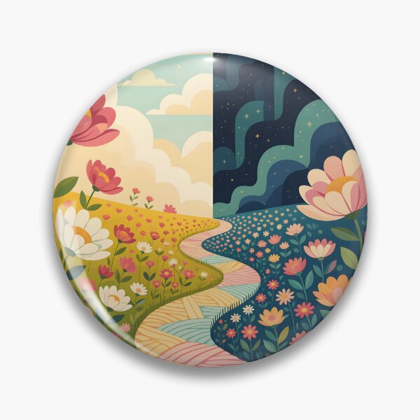 Item preview, A dreamscape where a path splits into two distinct worlds designed and sold by Ponted.