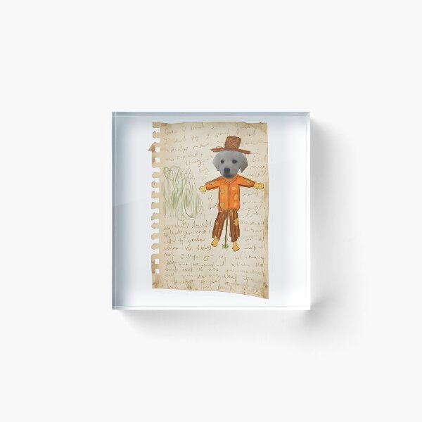 Item preview, Sketchbook Style Dog Illustration on Aged Paper designed and sold by HITAHOUSE.