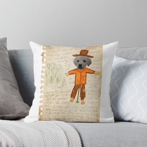 Item preview, Sketchbook Style Dog Illustration on Aged Paper designed and sold by HITAHOUSE.