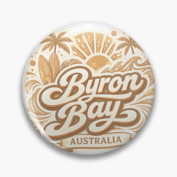 Item preview, Byron Bay, Nueva Gales del Sur designed and sold by PamLeeDesign.