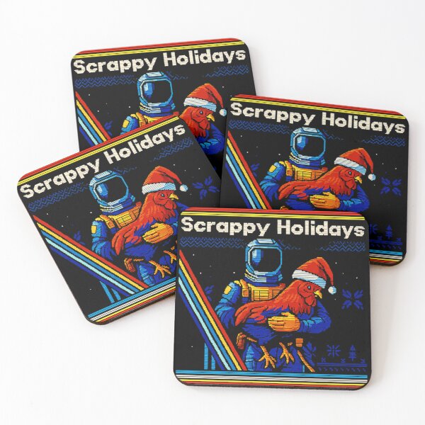 Item preview, Arc Raiders Rooster Scrappy Holidays Merry Christmas - Arc Raiders designed and sold by TA99.