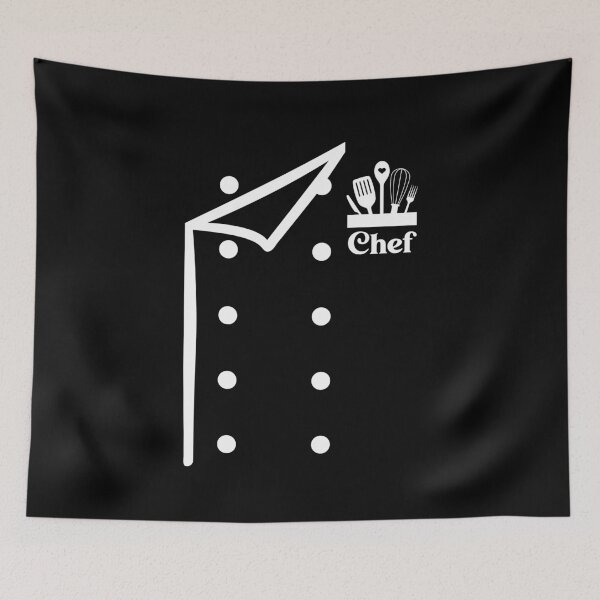 Item preview, Funny Chef Head Chef Baker Chef Uniform With Tools Men Women designed and sold by farhanhafeez.