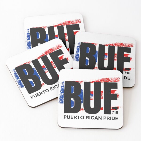 Item preview, BUF 716 Puerto Rican Pride – Buffalo Area Code Puerto Rico Flag designed and sold by CindyRandomVibes.
