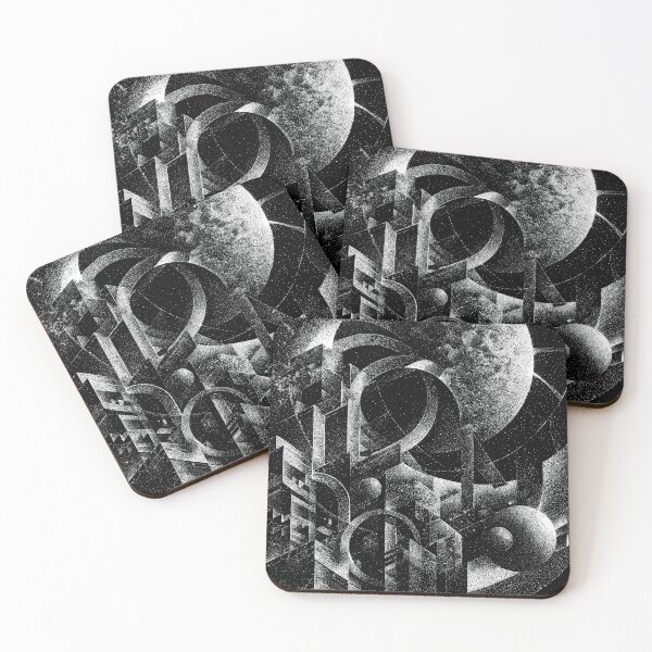 Item preview, Pointillism Iconography Abstraction (No.08) designed and sold by Form Finding Design.