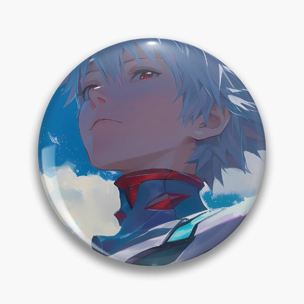 Item preview, Kaworu Nagisa Neon Genesis Evangelion Anime Calm Sci Fi Sky designed and sold by CarlosBender.