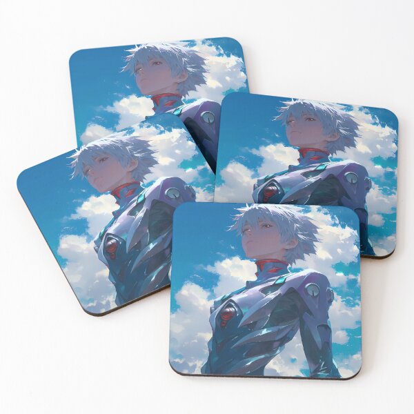 Item preview, Kaworu Nagisa Neon Genesis Evangelion Anime Calm Sci Fi Sky designed and sold by CarlosBender.