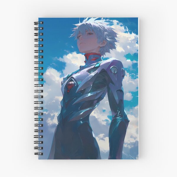 Item preview, Kaworu Nagisa Neon Genesis Evangelion Anime Calm Sci Fi Sky designed and sold by CarlosBender.