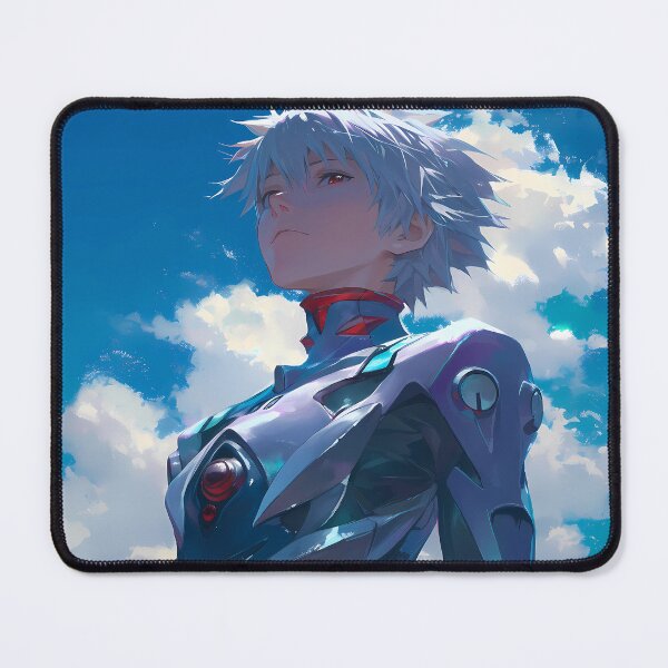 Item preview, Kaworu Nagisa Neon Genesis Evangelion Anime Calm Sci Fi Sky designed and sold by CarlosBender.