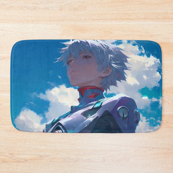 Item preview, Kaworu Nagisa Neon Genesis Evangelion Anime Calm Sci Fi Sky designed and sold by CarlosBender.