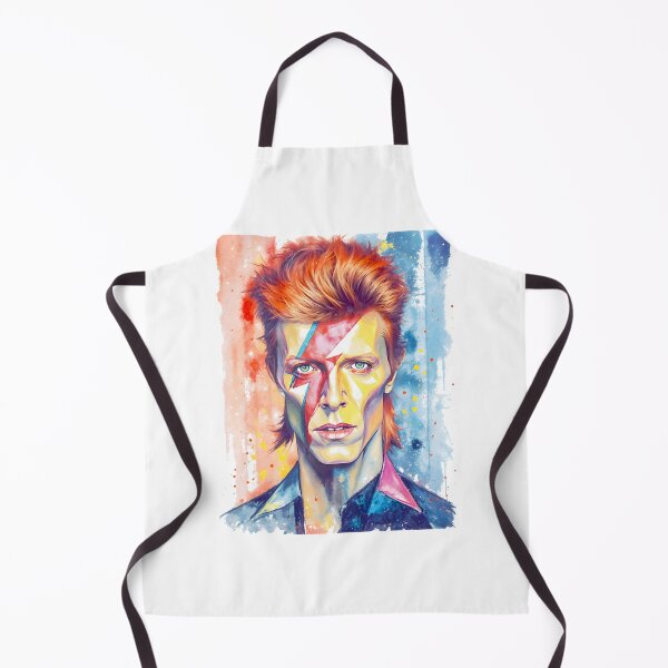 Item preview, Ziggy Stardust Watercolor Portrait designed and sold by Wings2021.