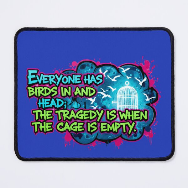 Item preview, Birds in the Head Graffiti Qu designed and sold by ArtLote.