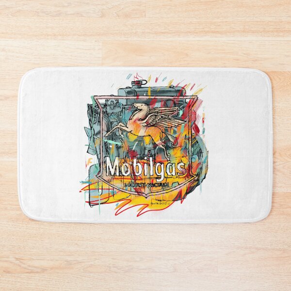 Item preview, Mobilgas – Retro Pop Engine Power designed and sold by Matalobos /  Retro Art & Classic Machines.