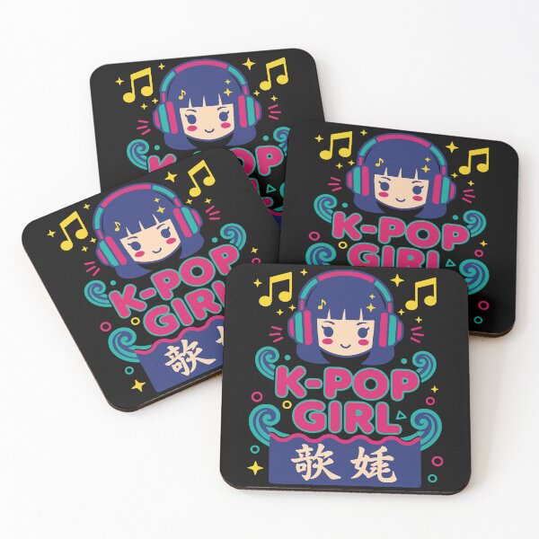 Item preview, Cute K-Pop Girl Korean Music Anime Korea designed and sold by LuminOrb.