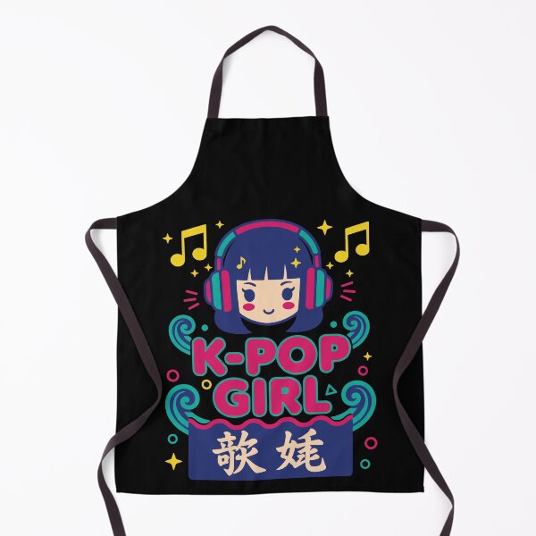 Item preview, Cute K-Pop Girl Korean Music Anime Korea designed and sold by LuminOrb.
