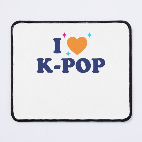 Item preview, I Love K-Pop Cute Korean Music Korea Girl Kpop designed and sold by LuminOrb.