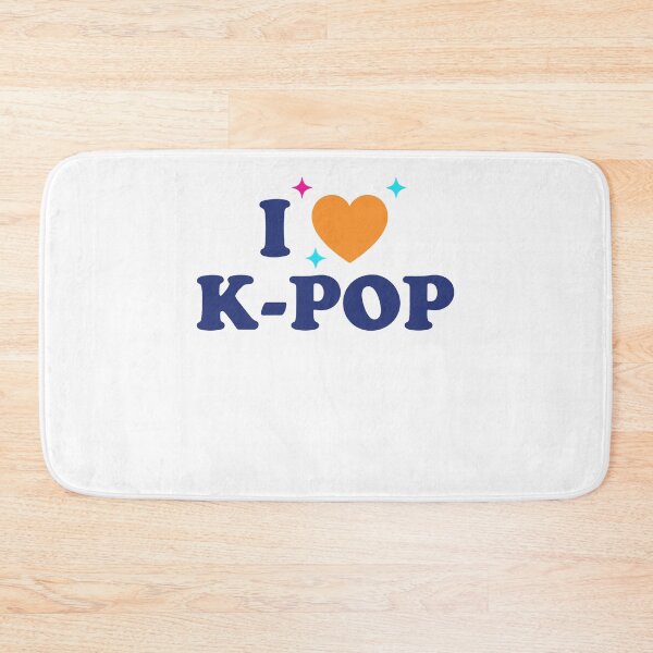 Item preview, I Love K-Pop Cute Korean Music Korea Girl Kpop designed and sold by LuminOrb.