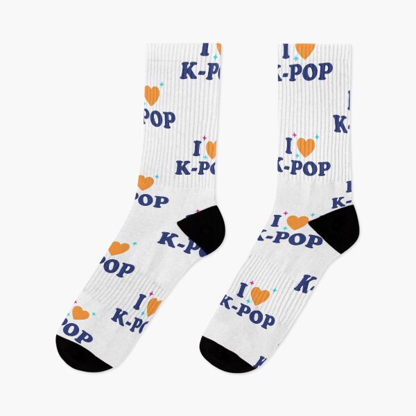Item preview, I Love K-Pop Cute Korean Music Korea Girl Kpop designed and sold by LuminOrb.