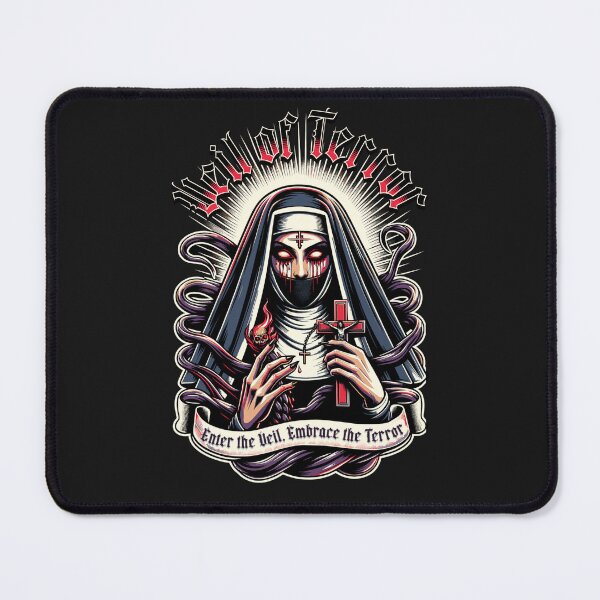 Item preview, Dark Nun Horror – Gothic Occult Illustration Art designed and sold by Emagicc.