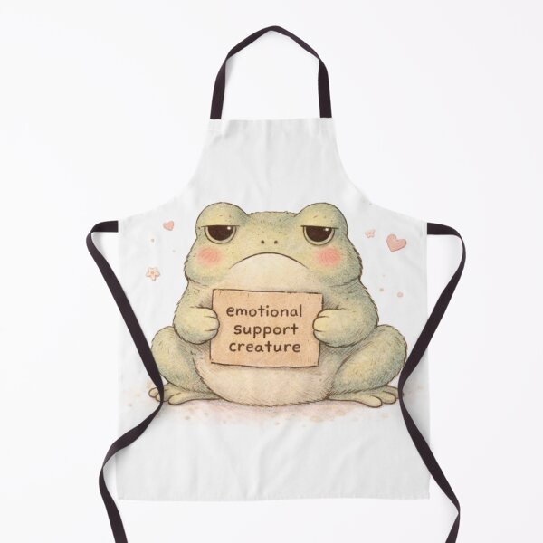 Item preview, Emotional Support Frog designed and sold by StrawberryField11.