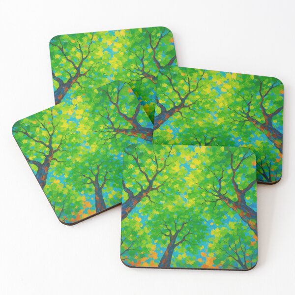 Item preview, A burst of color beneath a green crown designed and sold by Sigtrix.
