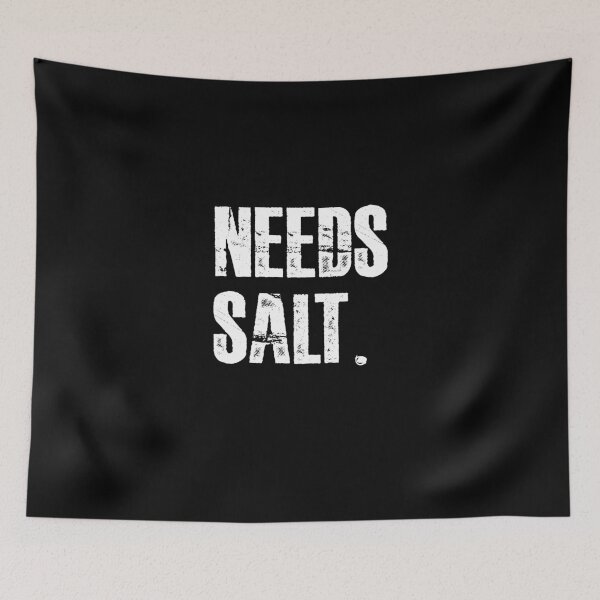 Item preview, Funny Chef Head Chef Baker Chef Restaurant Needs Salt designed and sold by farhanhafeez.