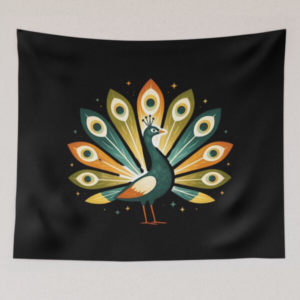 Item preview, Elegant stylized peacock  designed and sold by SidTastic .