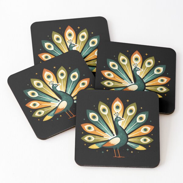 Item preview, Elegant stylized peacock  designed and sold by SidTastic .