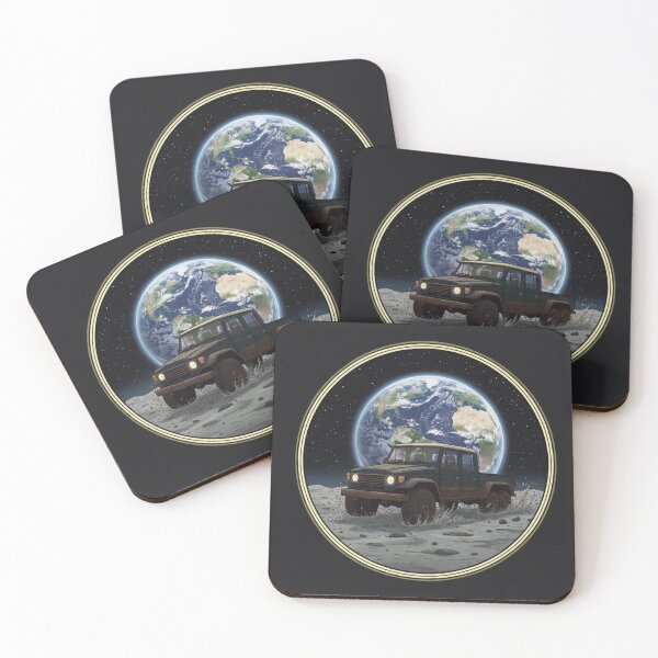 Item preview, Moon Lander 6x6 Exploration Badge designed and sold by xofi.