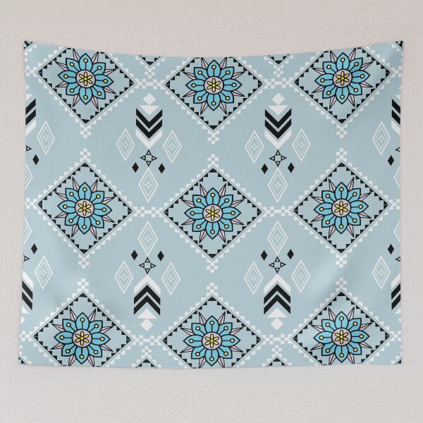 Item preview, Geometric Floral Diamond Seamless Pattern designed and sold by Atchara-Siri.