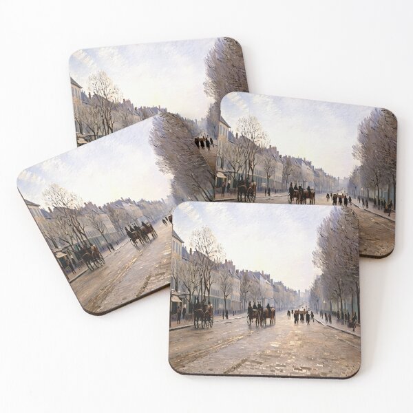 Item preview, Boulevard Héloise, Argenteuil - A Vivid Impression of Urban Life  designed and sold by artdesignsnow.