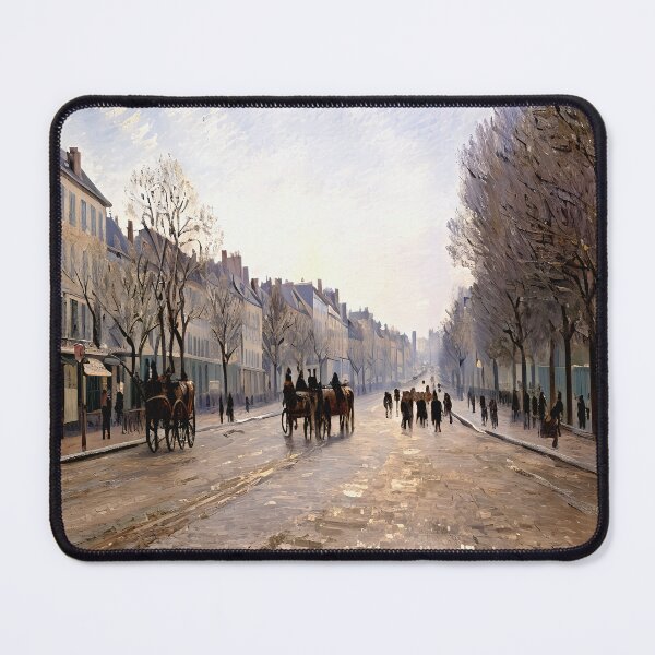 Item preview, Boulevard Héloise, Argenteuil - A Vivid Impression of Urban Life  designed and sold by artdesignsnow.