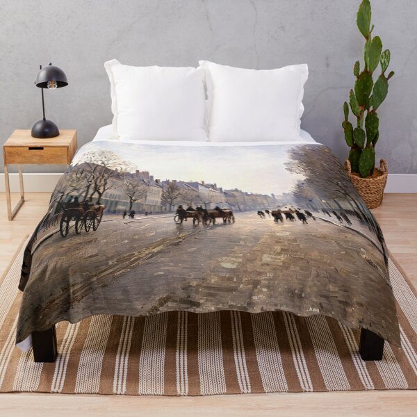 Item preview, Boulevard Héloise, Argenteuil - A Vivid Impression of Urban Life designed and sold by artdesignsnow.