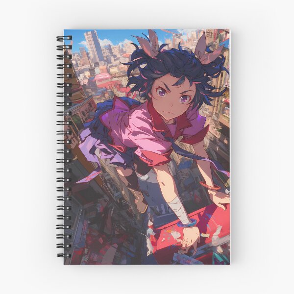 Item preview, Tsukihi Araragi Anime Bakemonogatari Youthful Sky Bright designed and sold by CarlosBender.