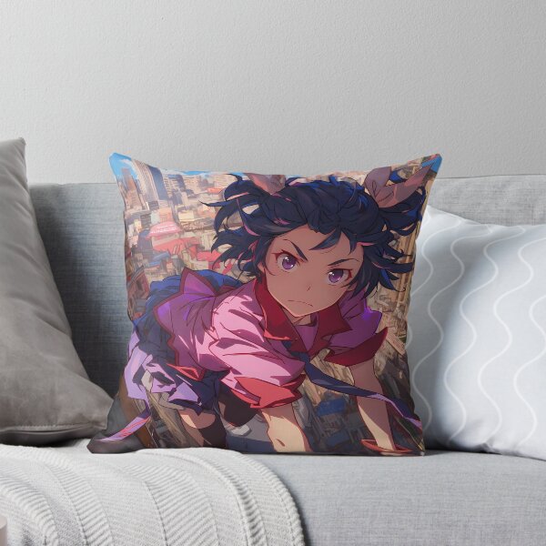 Item preview, Tsukihi Araragi Anime Bakemonogatari Youthful Sky Bright designed and sold by CarlosBender.