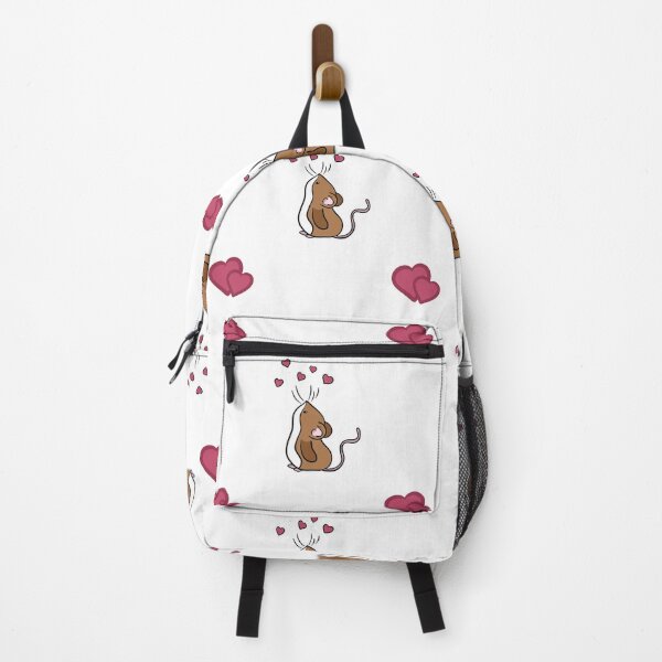 Item preview, Cute Little Mouse with Hearts - Whimsical Romantic Valentine's Day Illustration designed and sold by LYAN-STORE.