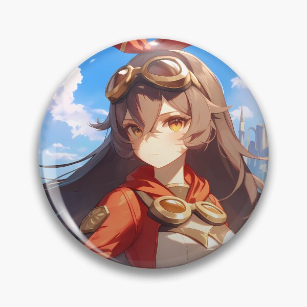 Item preview, Amber Genshin Impact Anime Adventure Fantasy Mondstadt Warm Color designed and sold by CarlosBender.
