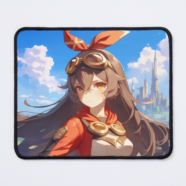 Item preview, Amber Genshin Impact Anime Adventure Fantasy Mondstadt Warm Color designed and sold by CarlosBender.