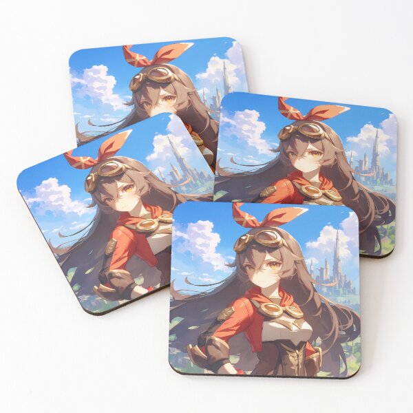 Item preview, Amber Genshin Impact Anime Adventure Fantasy Mondstadt Warm Color designed and sold by CarlosBender.