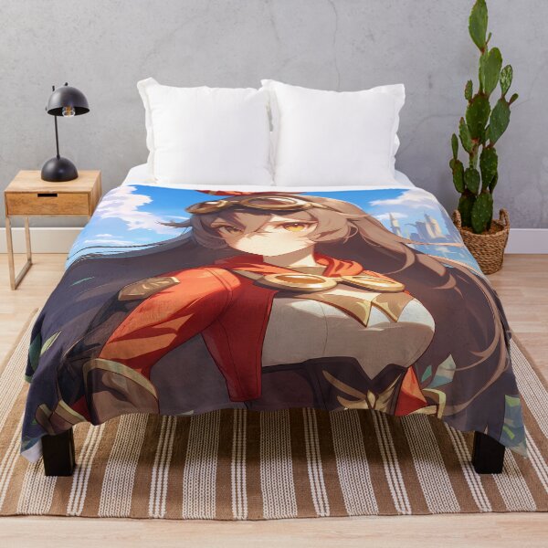 Item preview, Amber Genshin Impact Anime Adventure Fantasy Mondstadt Warm Color designed and sold by CarlosBender.