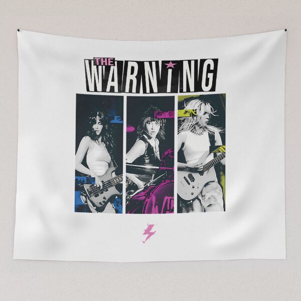 Item preview,  The Warning Tri Color Concert Design designed and sold by Brotherconk.