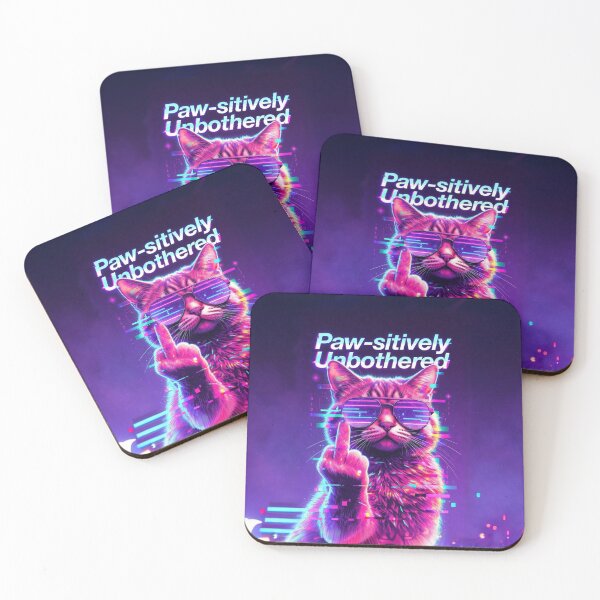 Item preview, Retro Synthwave Cat Cyberpunk Vaporwave designed and sold by blockshop.