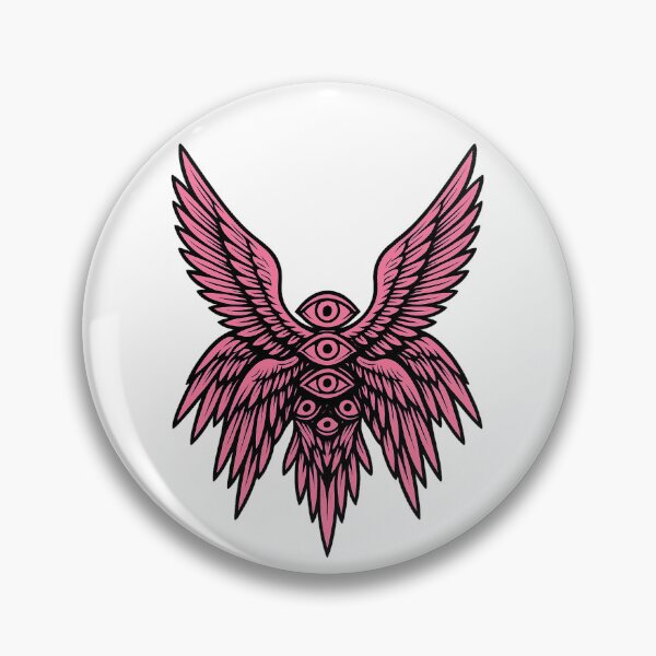 Item preview, Biblically Accurate Angel with Many Eyes – Religious Art designed and sold by The Sweet Bee.